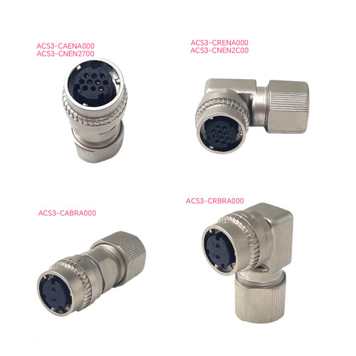 适用台达B3/E3伺服电机编码器接头ACS3-CNEN2700连接器10芯直头
