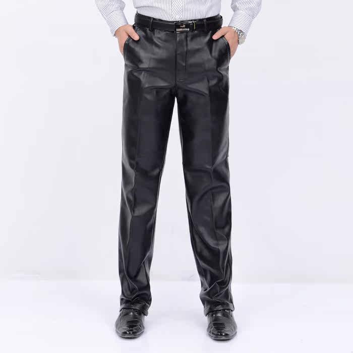 Pantalon cuir homme - Ref 1489123 Image 4