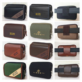 别腰式 手机包男士 腰包穿皮带手机套中老年人手机袋钱包挂腰皮带包