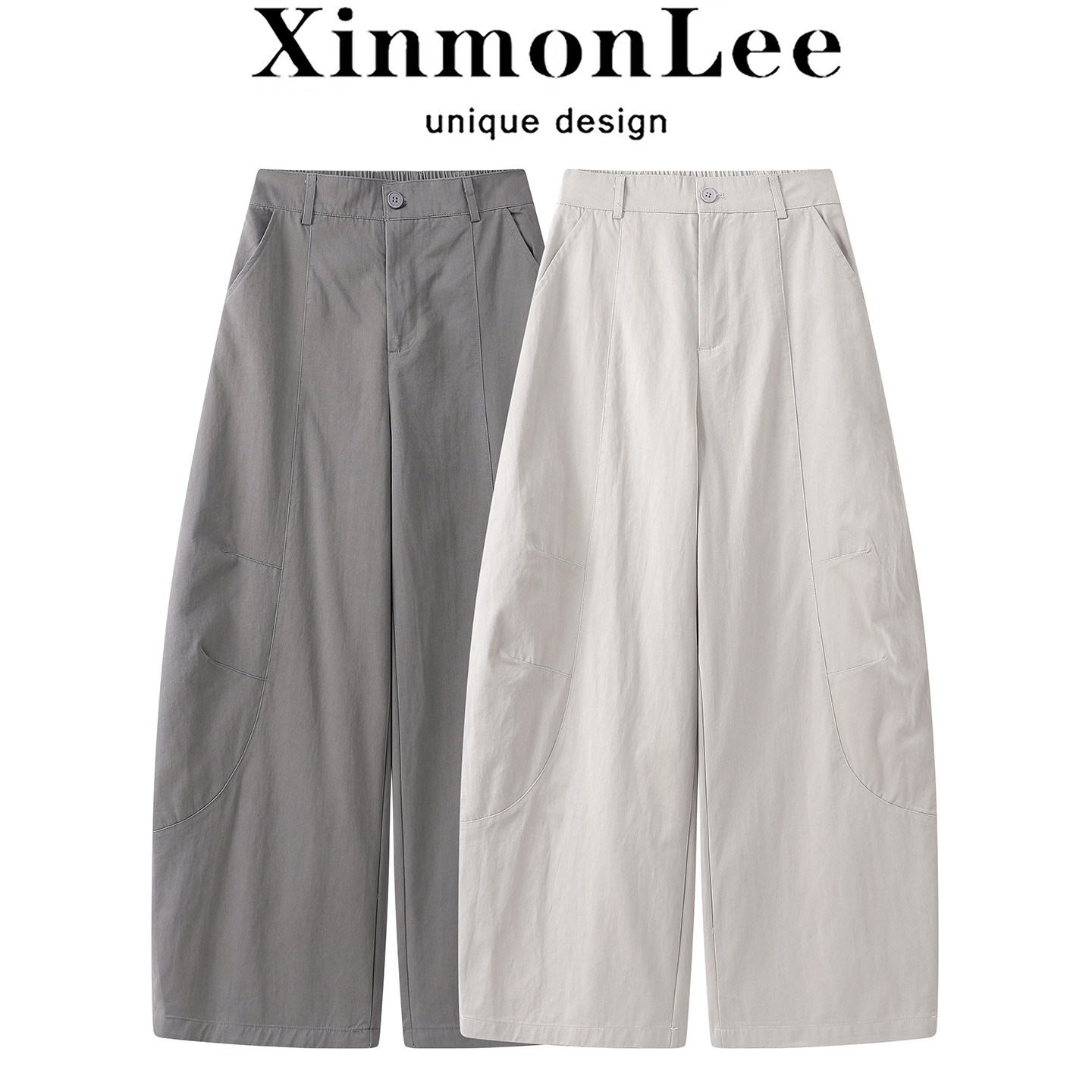 【免费试穿】XinmonLee休闲裤