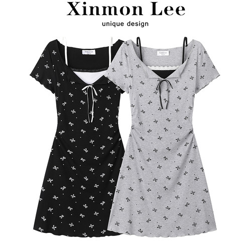 【免费试穿】XinmonLee连衣裙