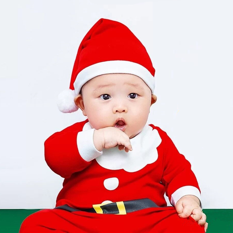 儿童摄影圣诞服装圣诞节主题服影楼主题拍照拍摄照相服饰百天周岁