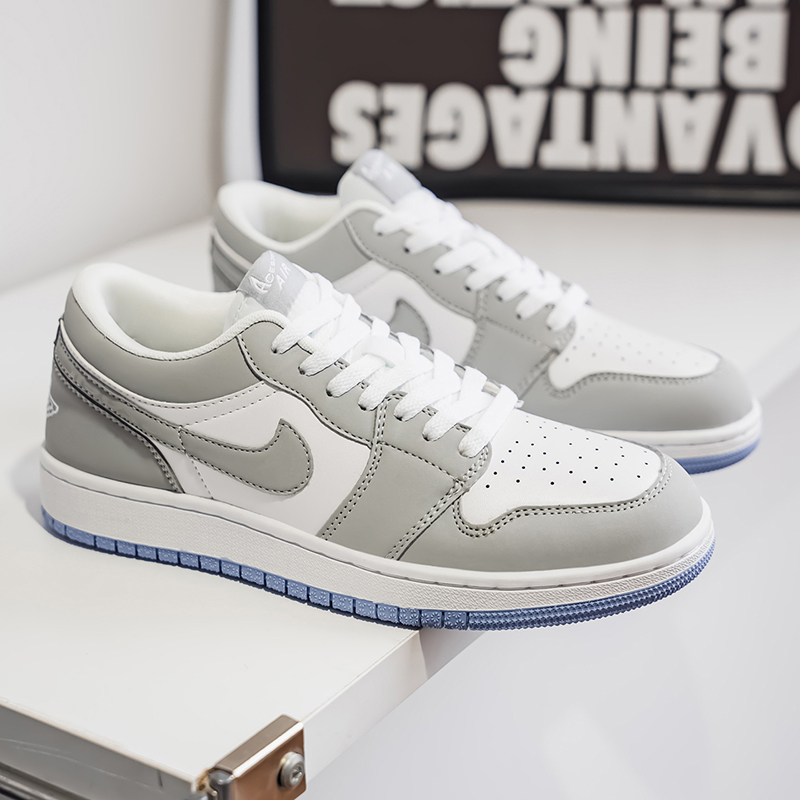 aj男鞋dunk黑白熊猫青苹果低帮板鞋男休闲运动鞋aj1女鞋学生百搭