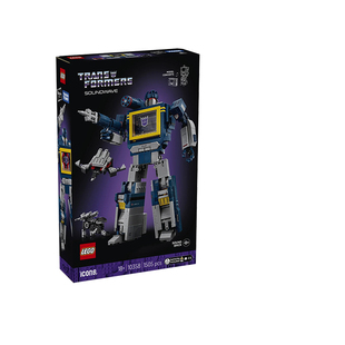 正版乐高10358变形金刚：声波益智拼装玩具毕业礼物男孩玩具