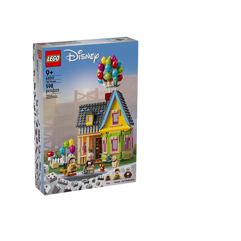 乐高官方正版积木43217迪士尼飞屋环游记飞屋玩具圣诞礼物