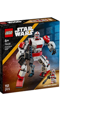 LEGO乐高星战系列75448克隆人震击士兵机甲男女孩拼搭积木玩具