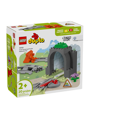 LEGO乐高10425火车隧道与轨道扩展套装儿童拼装轨道扩展套装积木