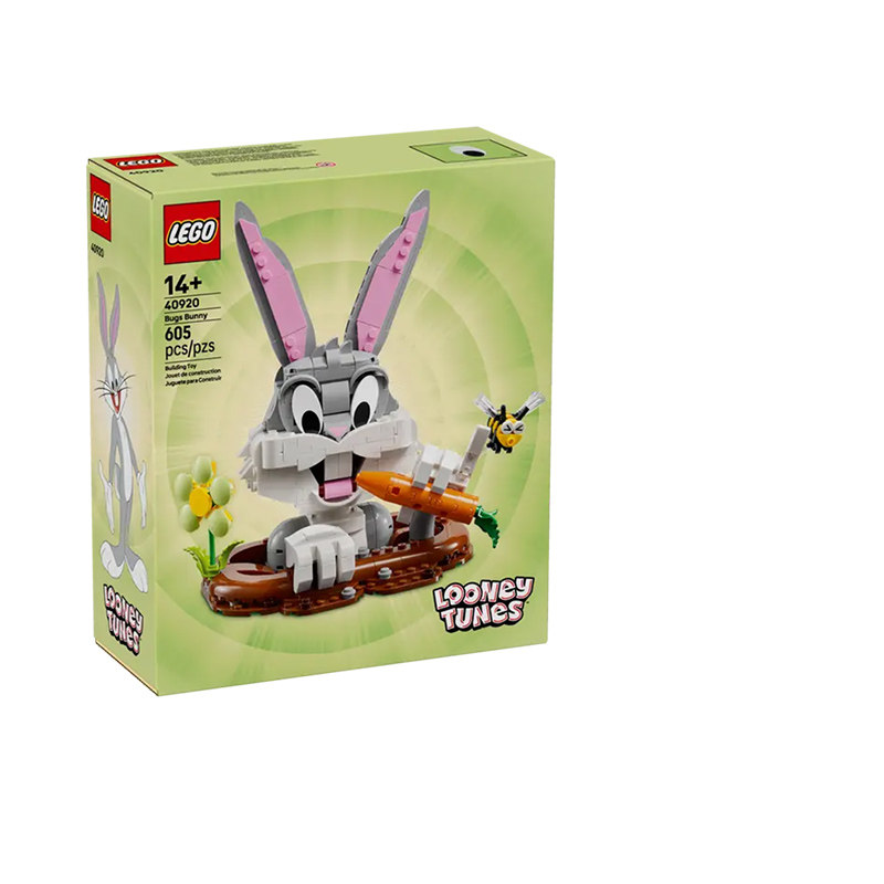 LEGO乐高节日限定系列40920兔八哥胡萝卜儿童节拼搭积木玩具礼物