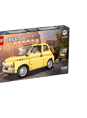 乐高积木男孩拼搭玩具创意百变10271菲亚特Fiat 500汽车模型礼物