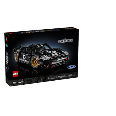 LEGO乐高机械组42223福特 GT40 MKII赛车 拼搭积木玩具男孩礼物