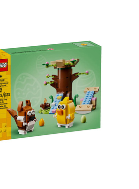 乐高LEGO40709春日动物乐园儿童益智拼装玩具积木摆件礼物男女