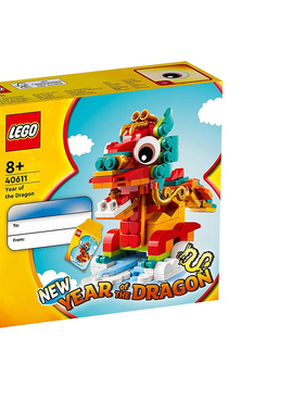 乐高传统中国40611十二生肖龙儿童益智拼装玩具积木摆件男女礼物