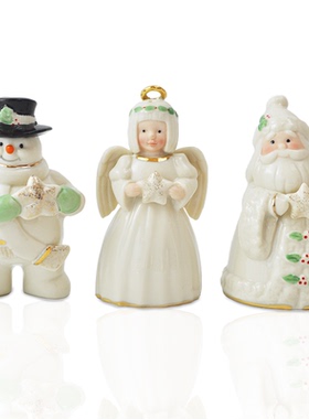 Cershar lenox圣诞节陶瓷雪人装饰摆件节日礼品礼物