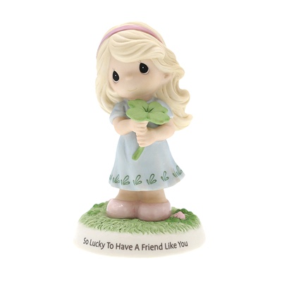 直播 Precious Moments 水滴娃娃 幸运小女孩 细微瑕疵