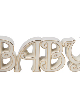 立体陶瓷儿童房礼物装饰摆件