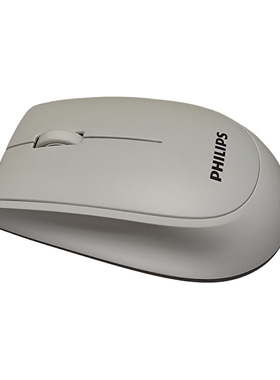 飞利浦SPK7317无线鼠标商务办公笔记本台式机通用鼠标单节5号白色