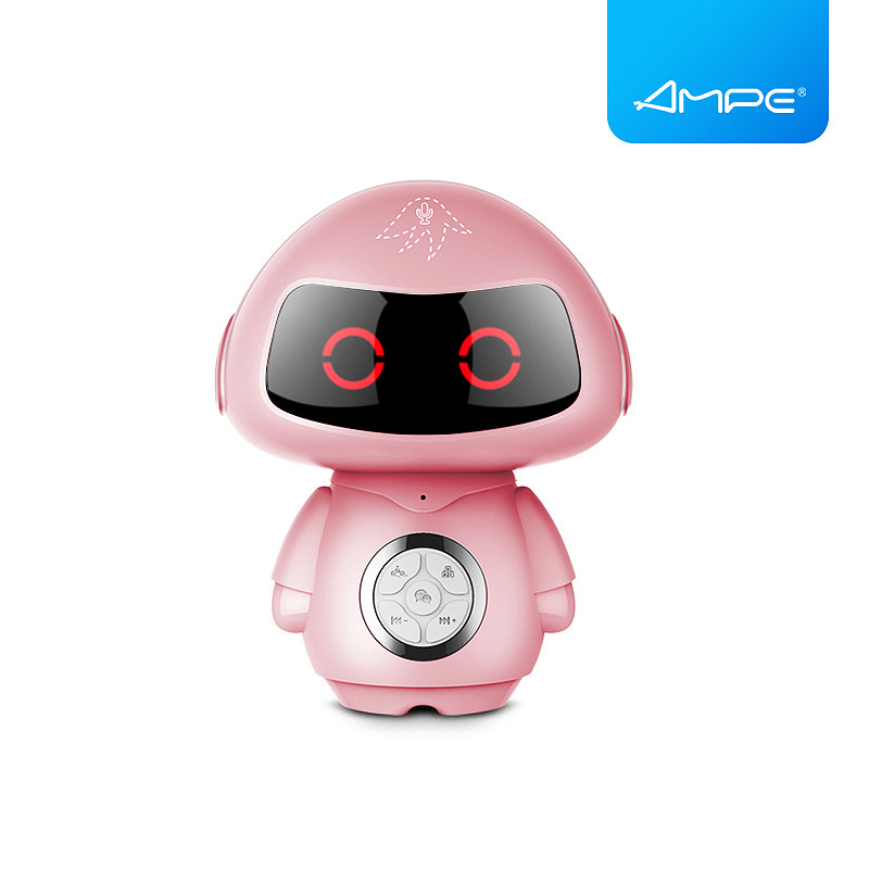 【无法联网 清仓特价】AMPE X2卡通机器人蓝牙音箱DIY插卡故事机