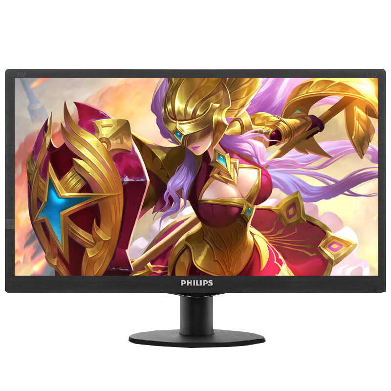 飞利浦 163V5LSB2 15.6英寸LED办公商用显示屏幕液晶电脑显示器