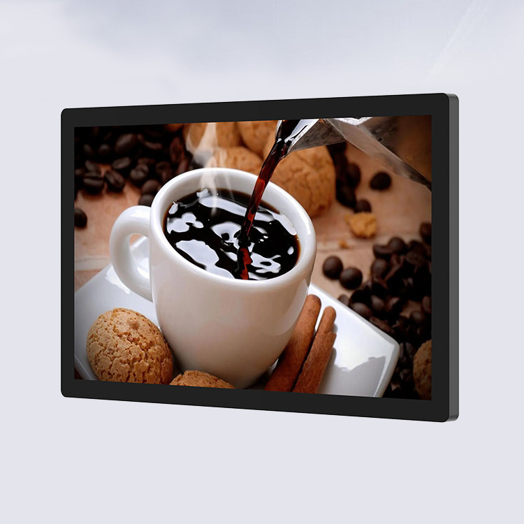 23.8寸高清工业显示器电容触摸IPS屏液晶监视器带主机i3i5i7安卓