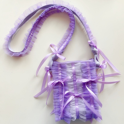 原创设计手工制作洛丽塔网纱包