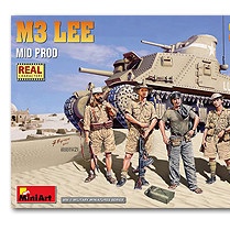 MINIART35274 二战盟国M3 LEE 中型战车中期型及乘员