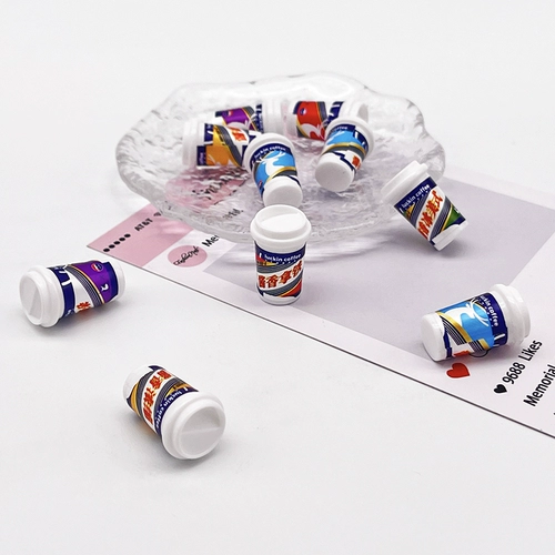 Реалистичные кофейные серьги, заколка для волос, чехол для телефона, маленький круглосуточный магазин с аксессуарами, «сделай сам»