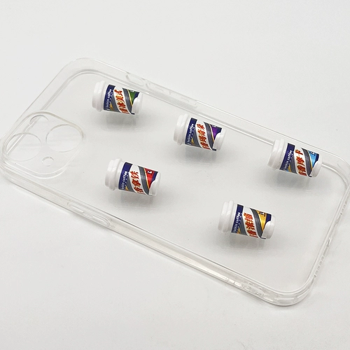 Реалистичные кофейные серьги, заколка для волос, чехол для телефона, маленький круглосуточный магазин с аксессуарами, «сделай сам»