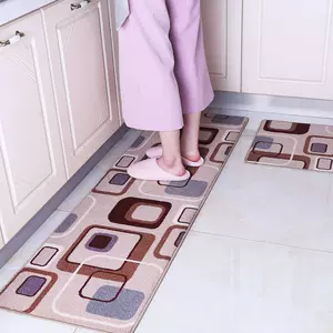 厨房地垫长条防滑吸水防油满铺家用门口入户脚垫地毯床边毯可定制