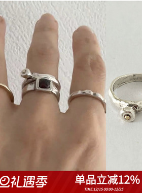 mars25女纯银简约小众戒指