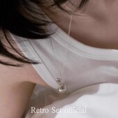 Coldframe酒壶酒瓶吊坠纯银小众高级设计感简约日常百搭吊坠项链