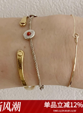 mars25女银复古手工手镯