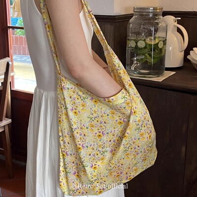 RetroSet布袋子通勤棉麻