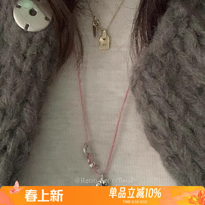 mars25纯银编织女手工项链