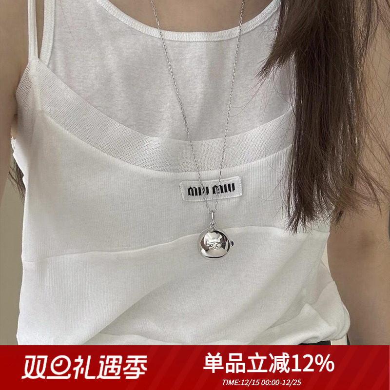 SSIL铜镀银女小众毛衣链