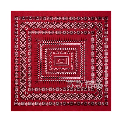 四季几何新款男女小方巾