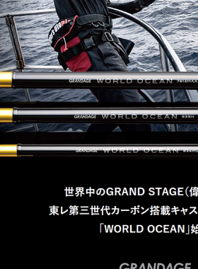 24新款 APIA world ocean 路亚竿 波爬竿
