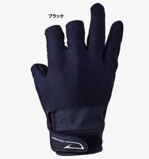 GAMAKATSU 切三指防风钓鱼手套GM7291 伽马卡兹22新款