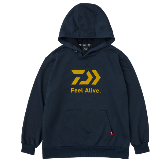 24新款DAIWA达亿瓦 DE-8124 长袖钓鱼服连帽卫衣秋款
