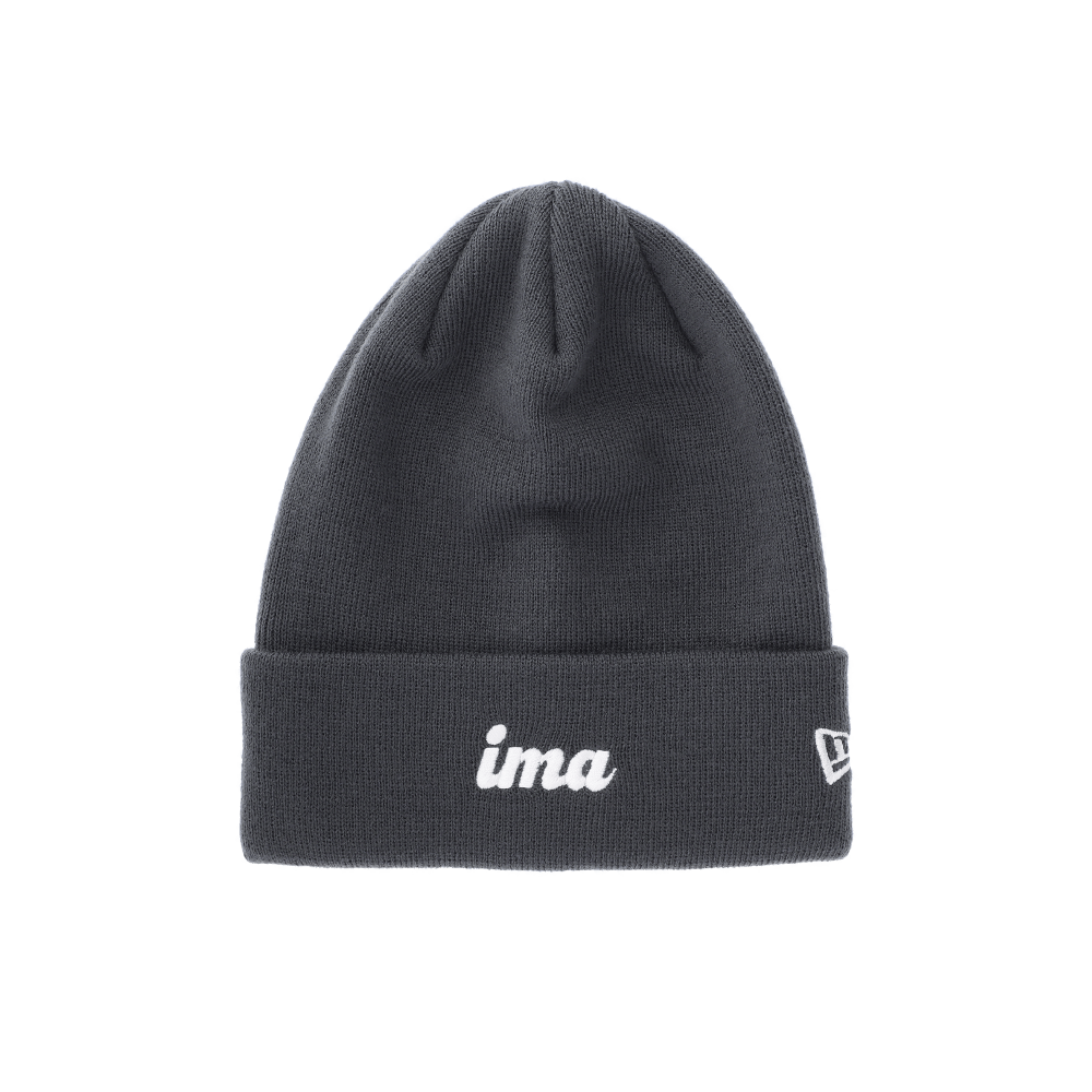 25新款IMA 艾玛ima-New Era Basic Knit Cap［cream logo］钓鱼帽