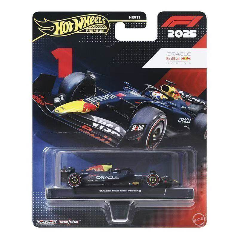 风火轮金标2025F1车队迈凯伦文化F1红牛奔驰F1限量版HRV11文化