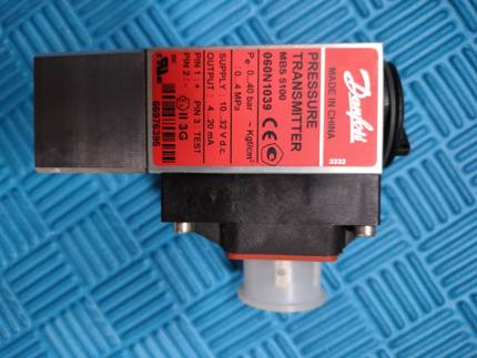 丹佛斯压力传感器 MBS5100  0-40bar,  060N1039现货议价