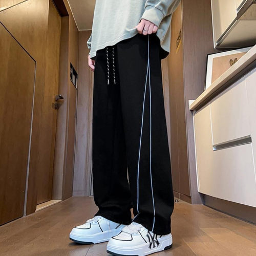 休闲长裤男孩青少年重磅加绒卫裤