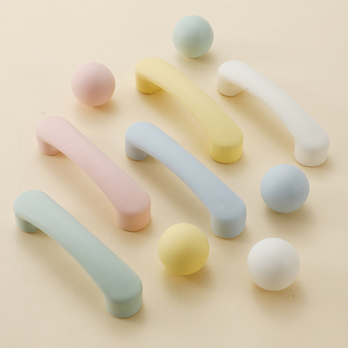 衣柜门把手儿童房卡通双孔距简约