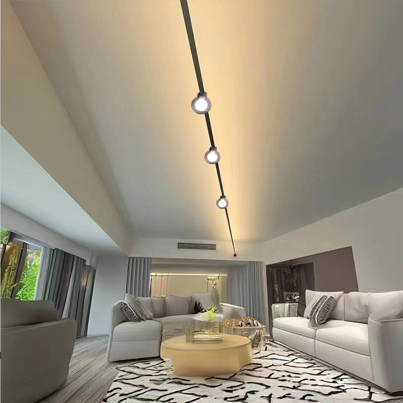 天际线灯带射灯现代简约客厅过道氛围超长条形酒店客厅轨道灯具,家装灯饰光源,线性灯,淘宝优惠券,粉丝福利购,淘宝优惠卷