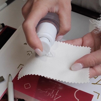 祛笔渍消除凝胶神器去油渍金属笔写错后可擦可日常消毒使用