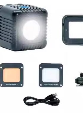 美国Lume cube2.0手机 相机Gopro DJI大疆航拍无人机LED 补光灯