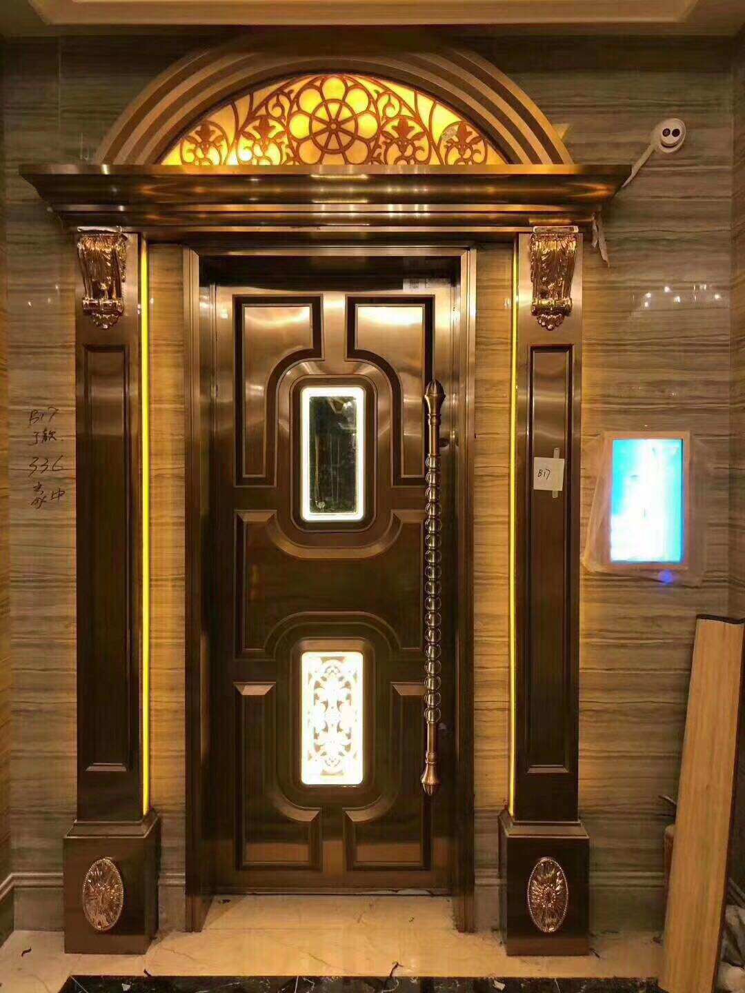 ktv酒吧不锈钢门包房门包厢门消防门隔音棉防撞门厂家直销可定制