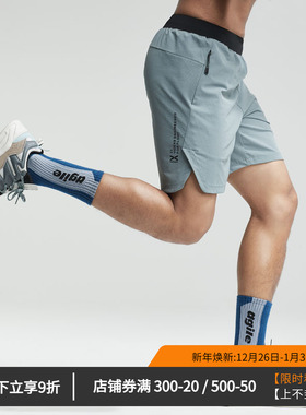 维特客美式运动短裤男休闲潮流透气速干跑步健身五分裤5259