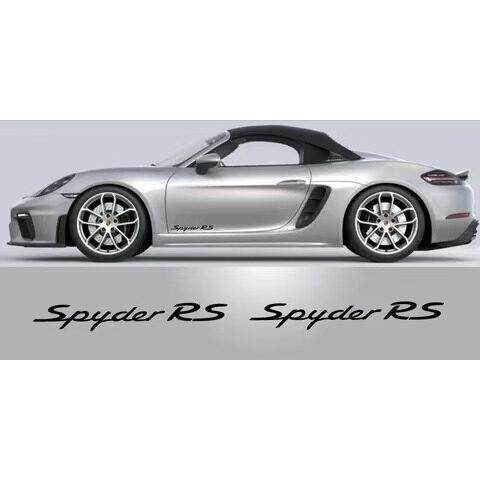 保时捷gt4rs车门贴 gt3rs车尾标 尾翼字母PORSCHE拉花贴纸
