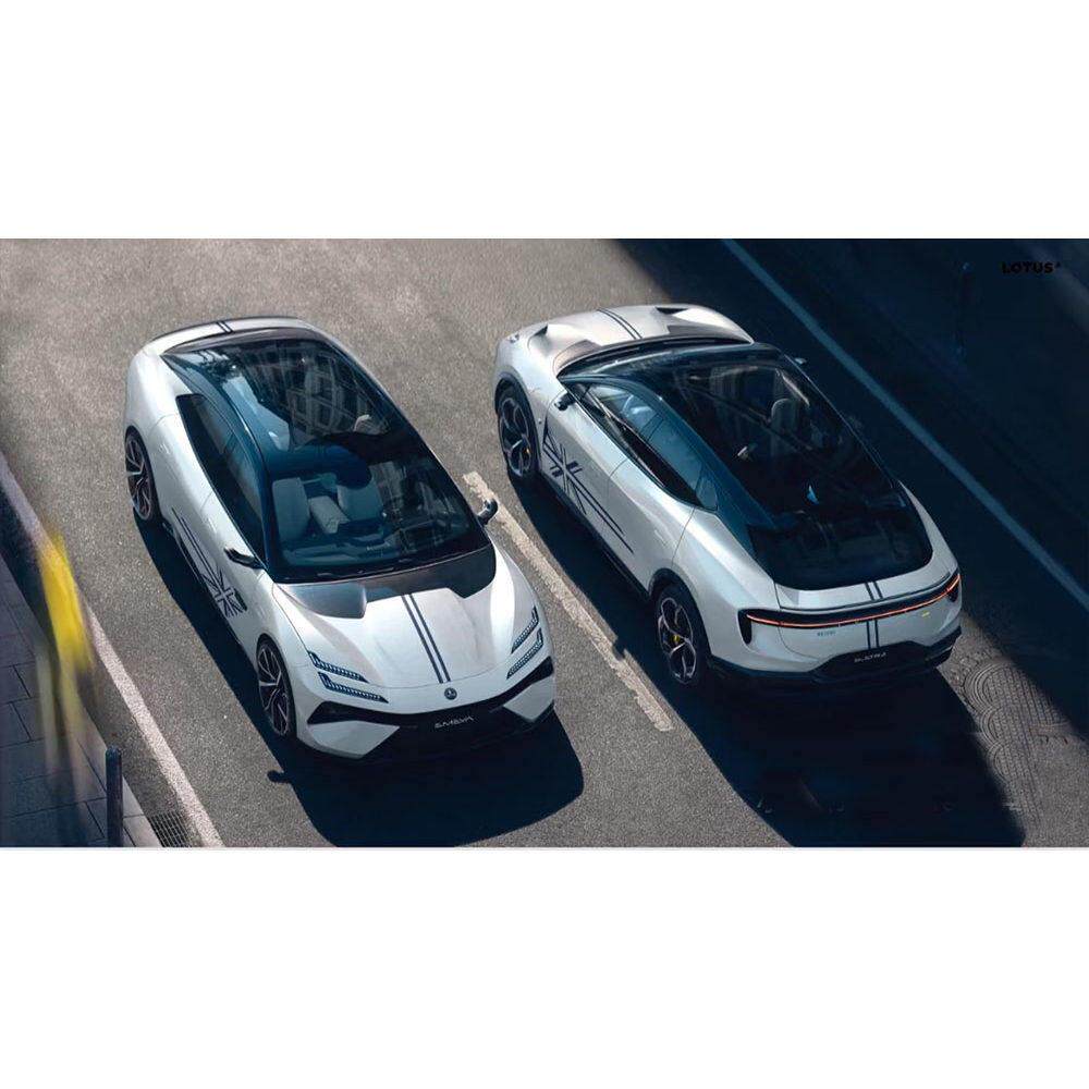 适用于 路特斯eleteremeya车贴拉花661改车身贴纸侧裙装装饰机盖